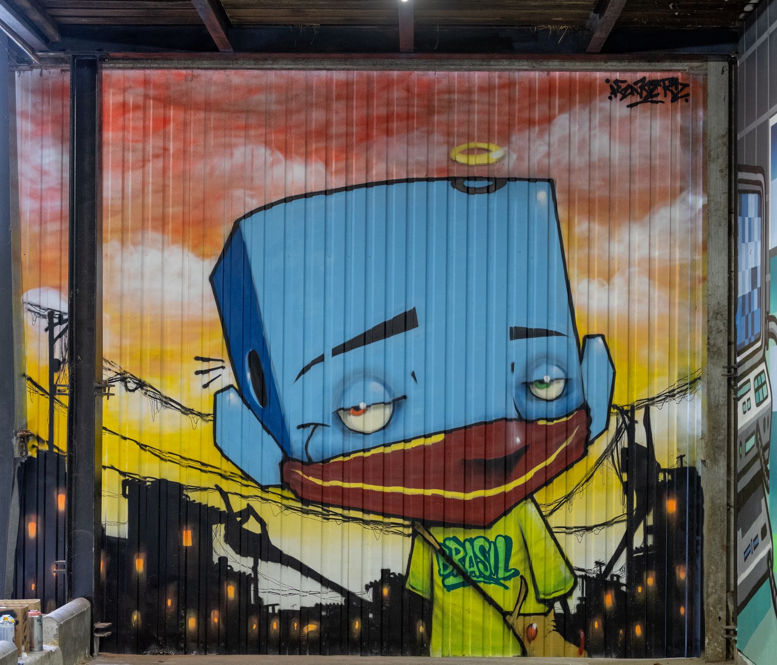 Azulão original Brasil no Museu Courds Arts " Bélgica"🇧🇪