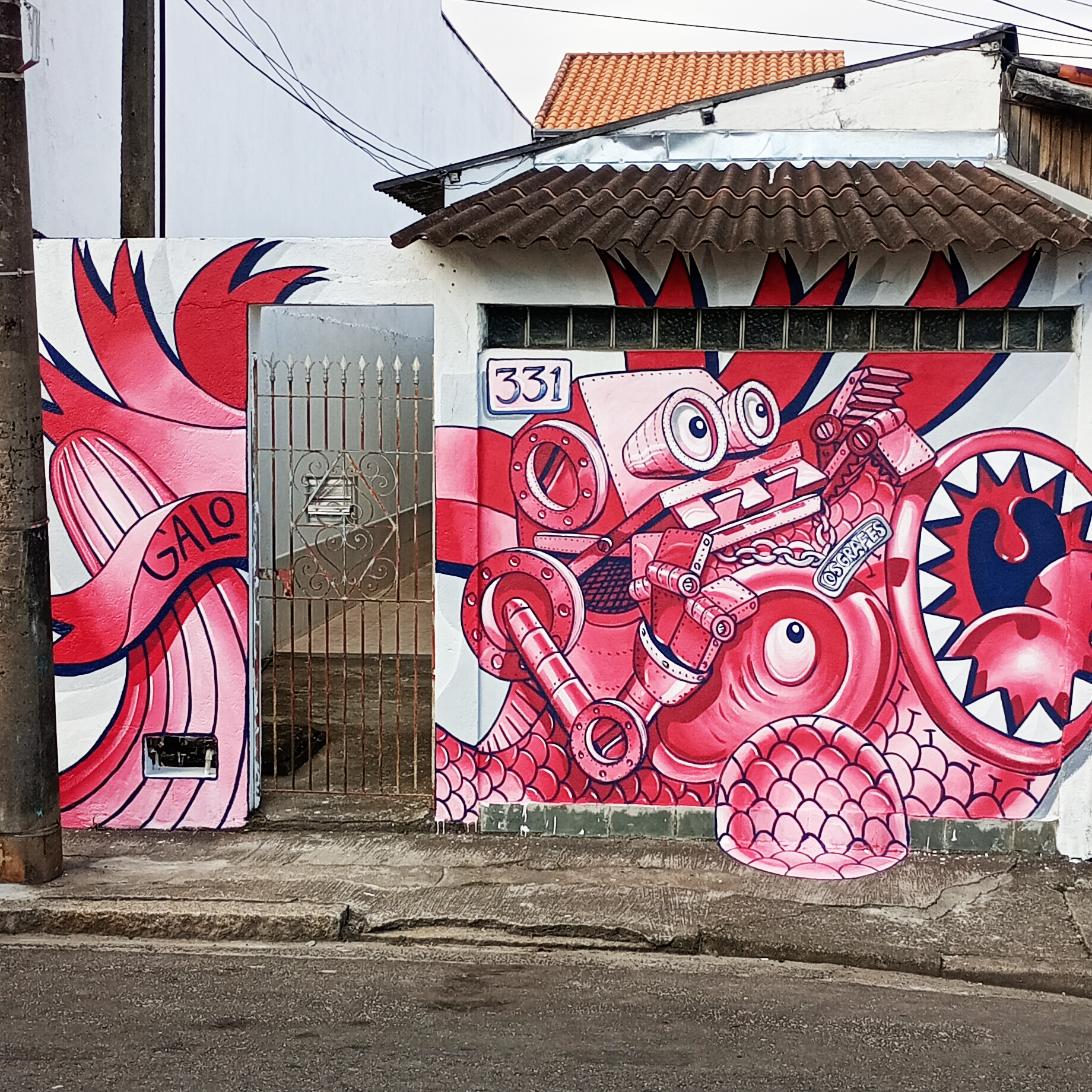 Graffiti na Vila Industrial