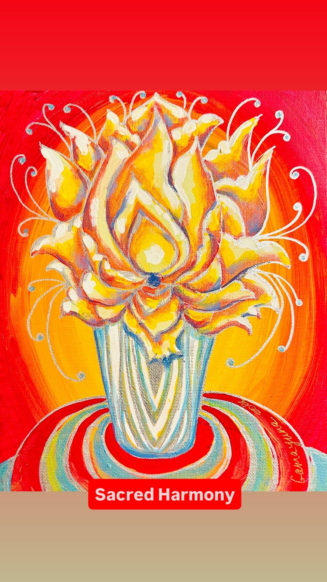 Day 13 Sacred Harmony.