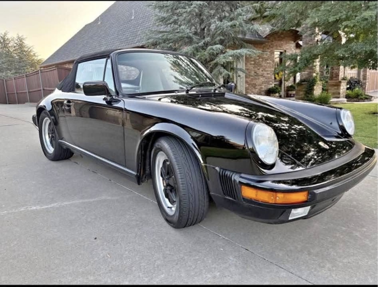 1987 Porsche 911 Carrera 3.2 Cabriolet (MARI) — foto de capa do projeto